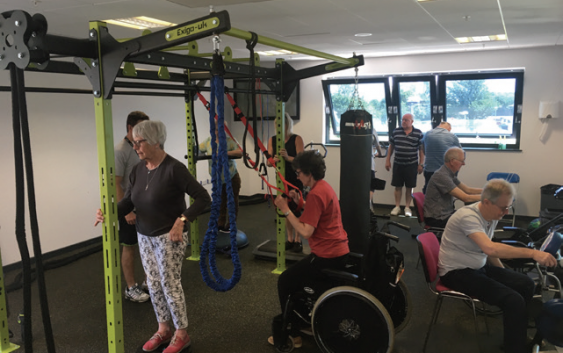 Littleport Leisure hosts an exercise class for Cambridge MS Society every Monday Morning!